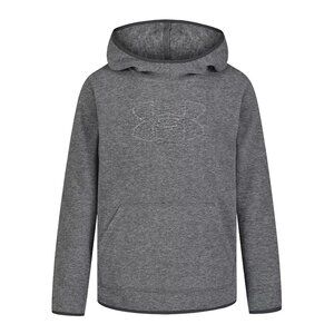 Under Armour Boy's Microfleece Hoodie, Size: Medium, Gray